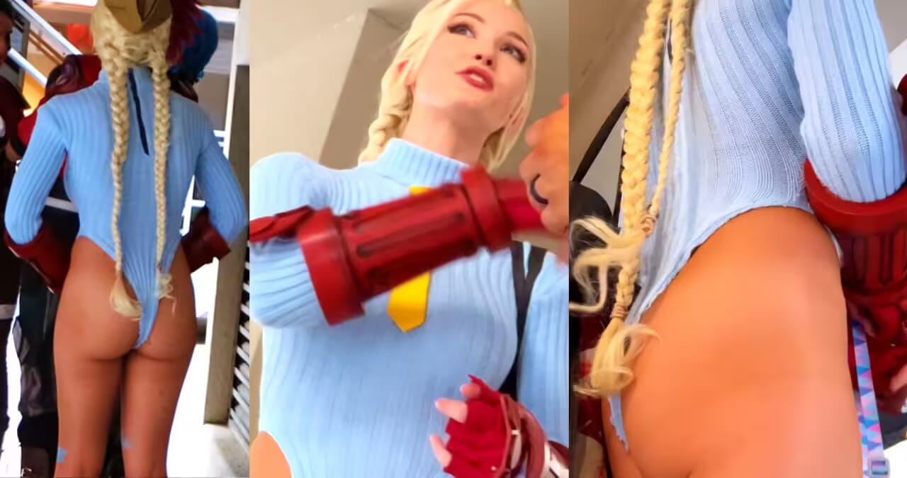 JF-413 Fine Ass Blondes at Comic Con Pt 1