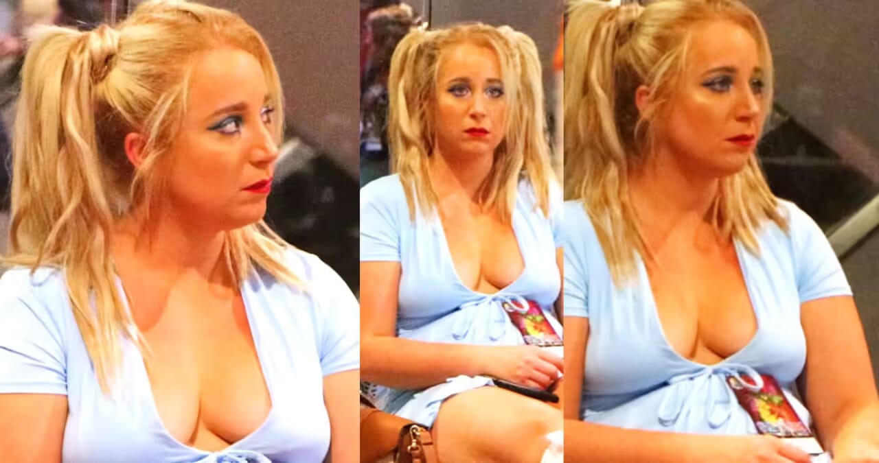 JF-414 Sad Blonde with Puppy Eyes and Big Tiddies