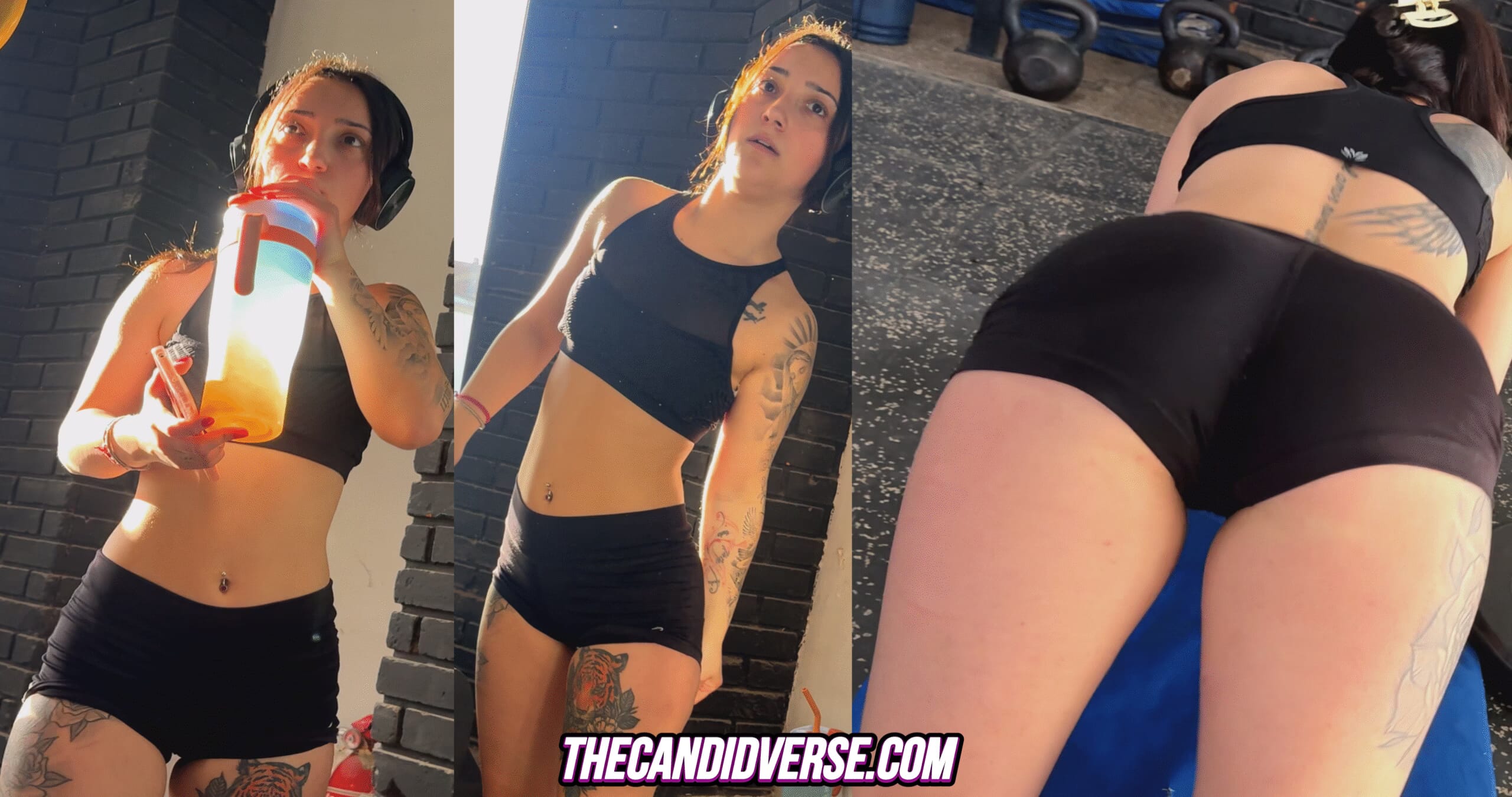 BL-032 Super Petite Gym Brunette